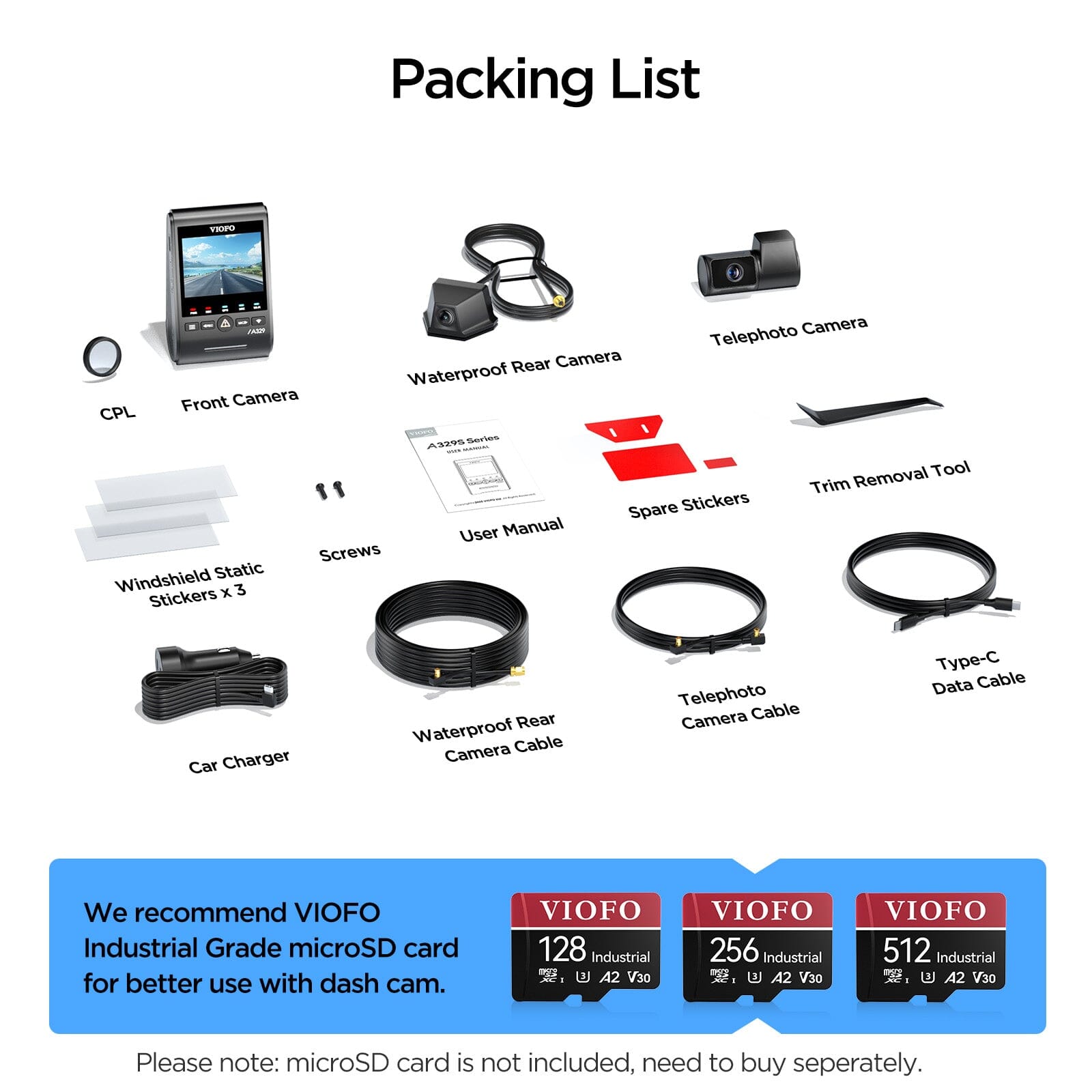 VIOFO A329TW 3CH - Image 5