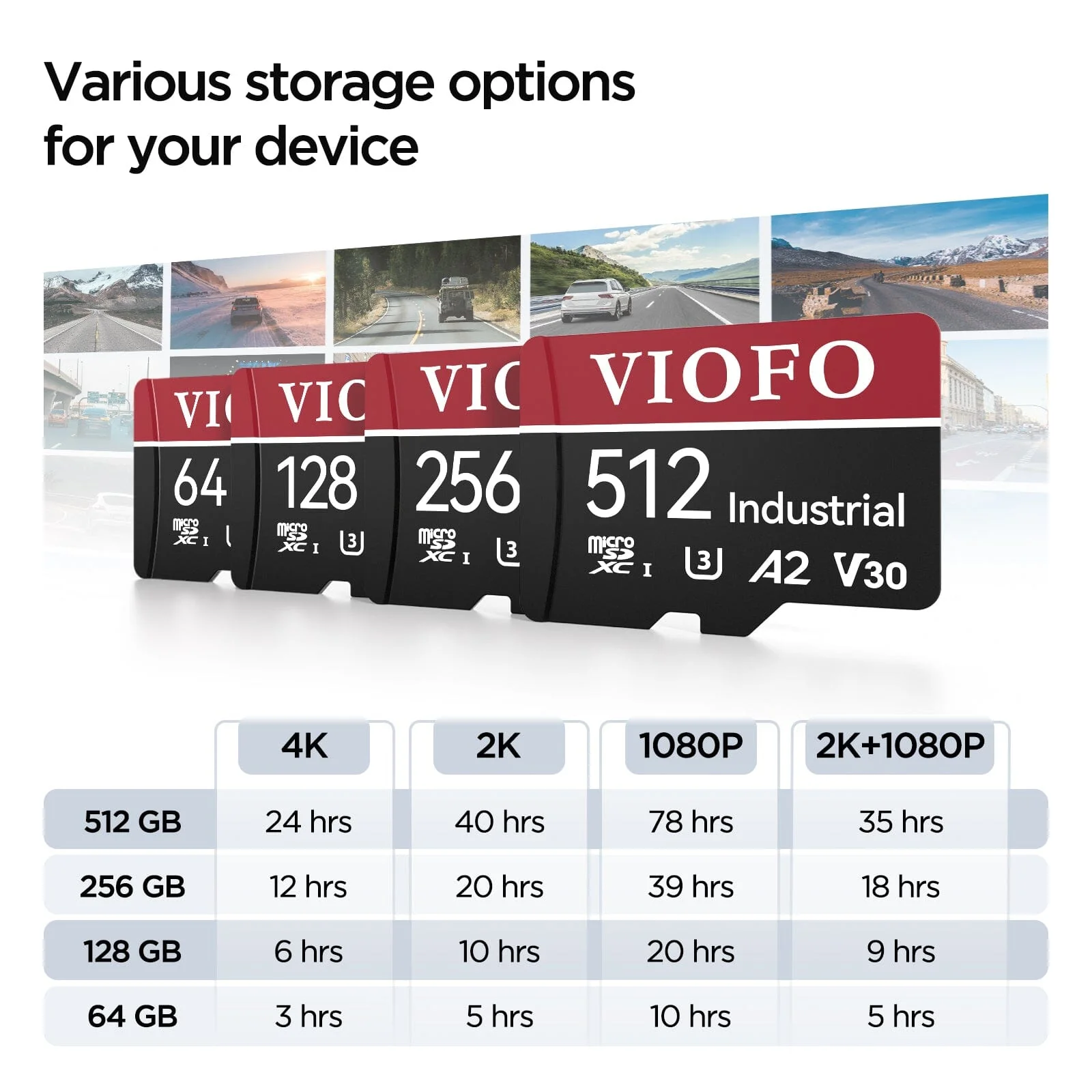 VIOFO Micro SD-kaart 512GB - Image 3